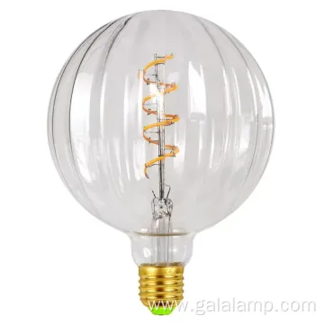 Large Circle Shape Amber LED Filament Decorative Lamp